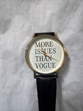 More issues than Vogue women’s watch